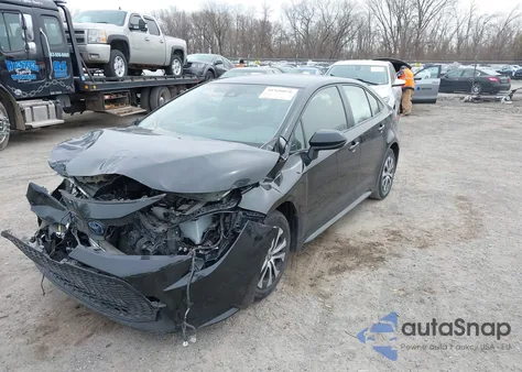 2022 Toyota Corolla Hybrid Le z USA, uszkodzony, nr VIN JTDEAMDE3NJ055155